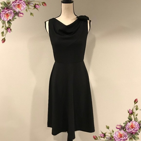 Dkny Dresses & Skirts - Little black dress with bow detail on shoulder